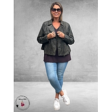 NO.1 BY OX Leren Biker Jas Vinted 